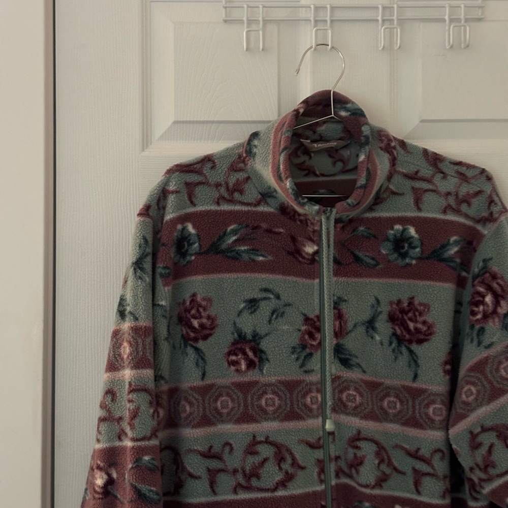 Vintage Floral Fleece